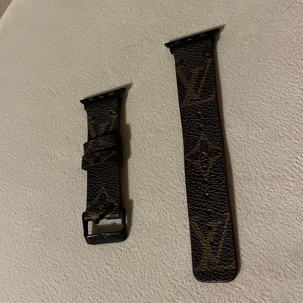 Repurposed LV Apple Watch Band